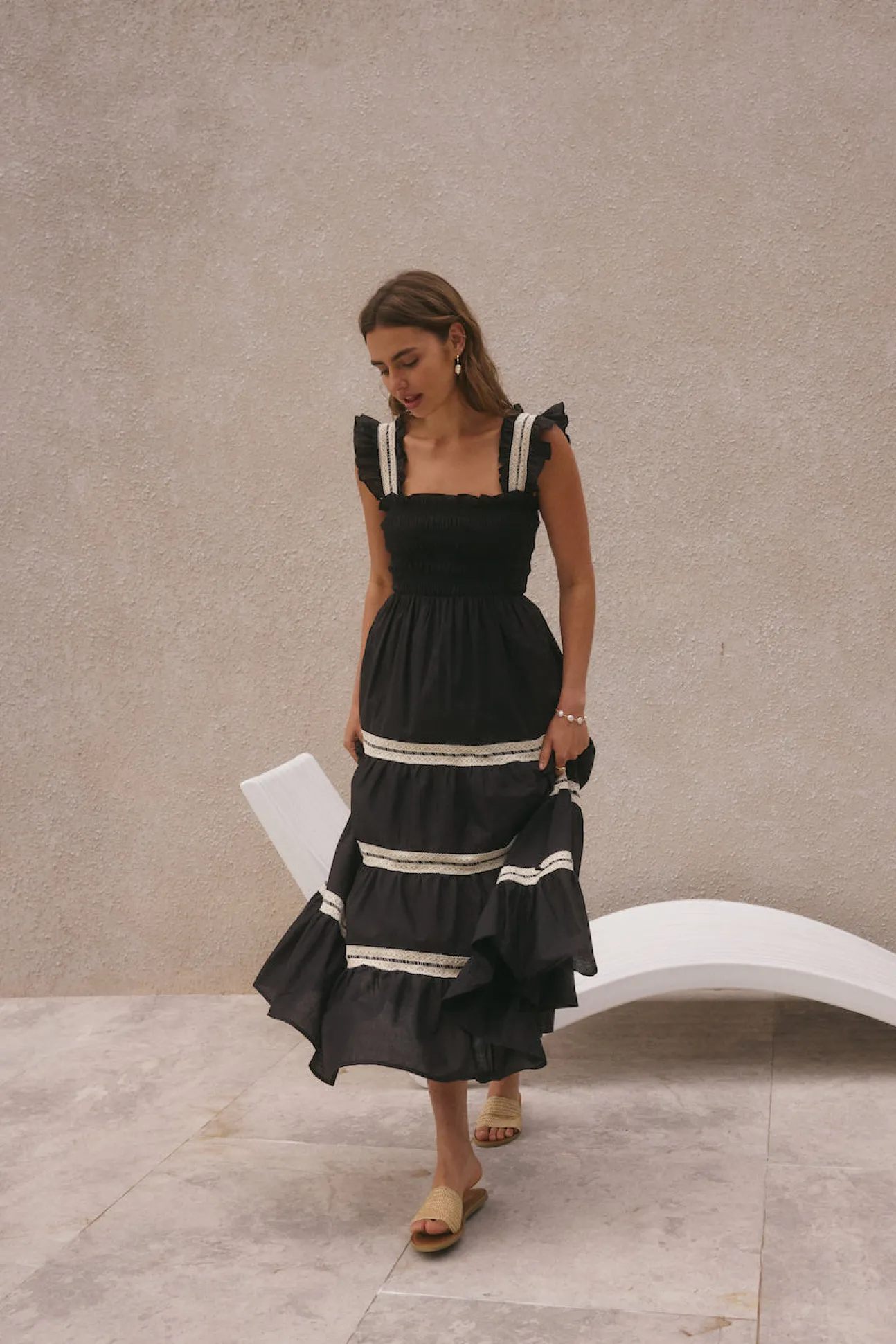 Monica Maxi Dress Black