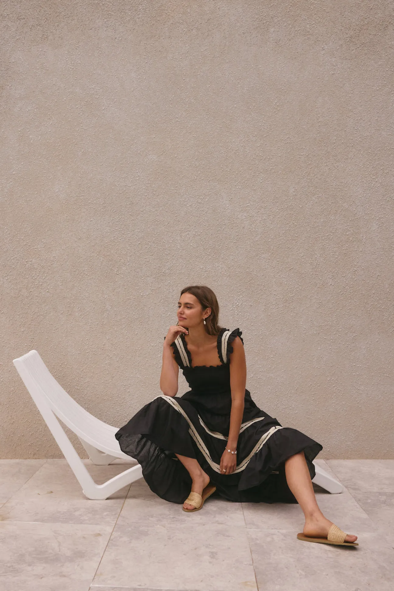 Monica Maxi Dress Black