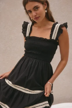 Monica Maxi Dress Black