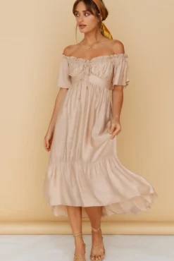 Moonchild Maxi Dress Brown