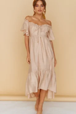 Moonchild Maxi Dress Brown