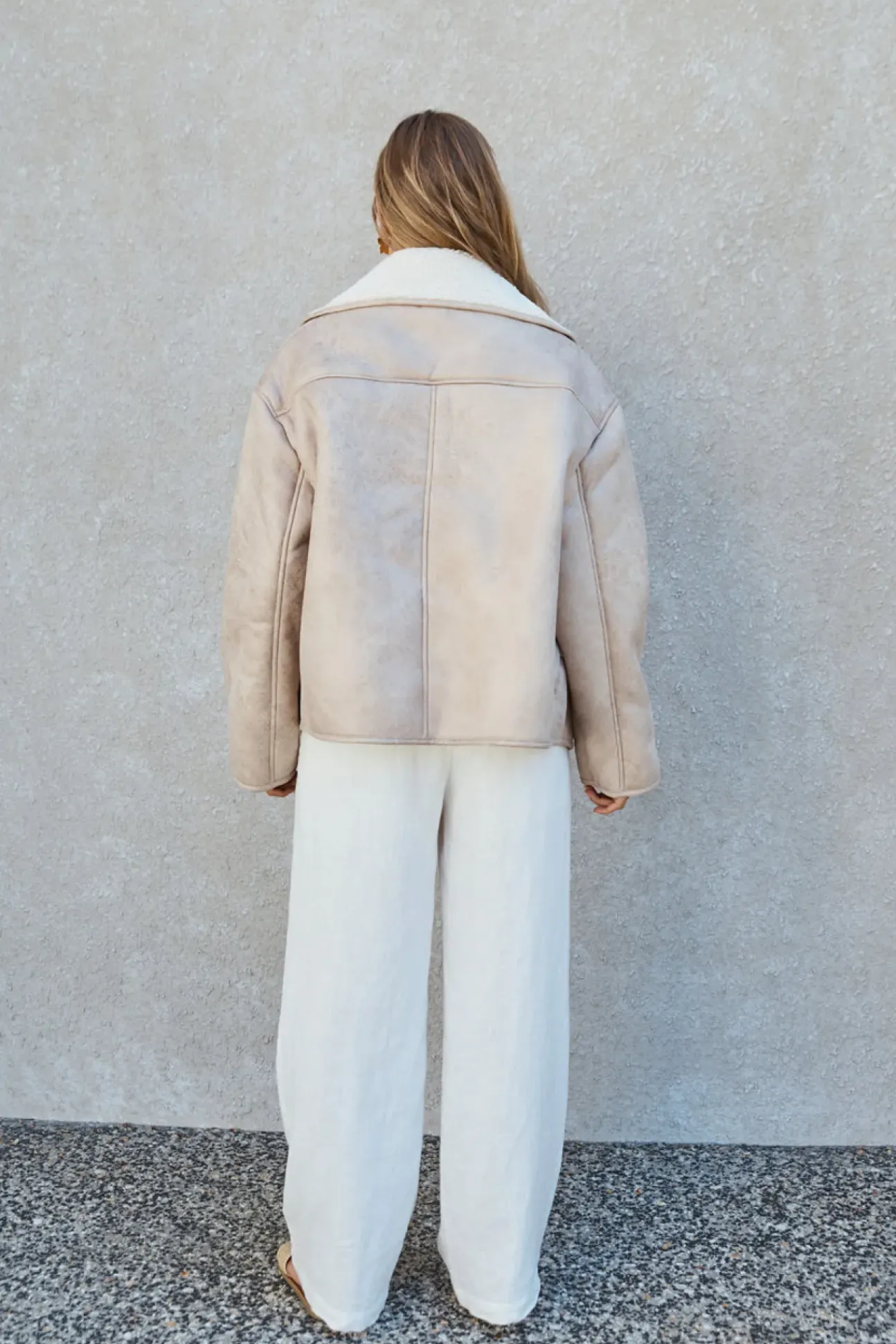 Morning Coffee Jacket Tan