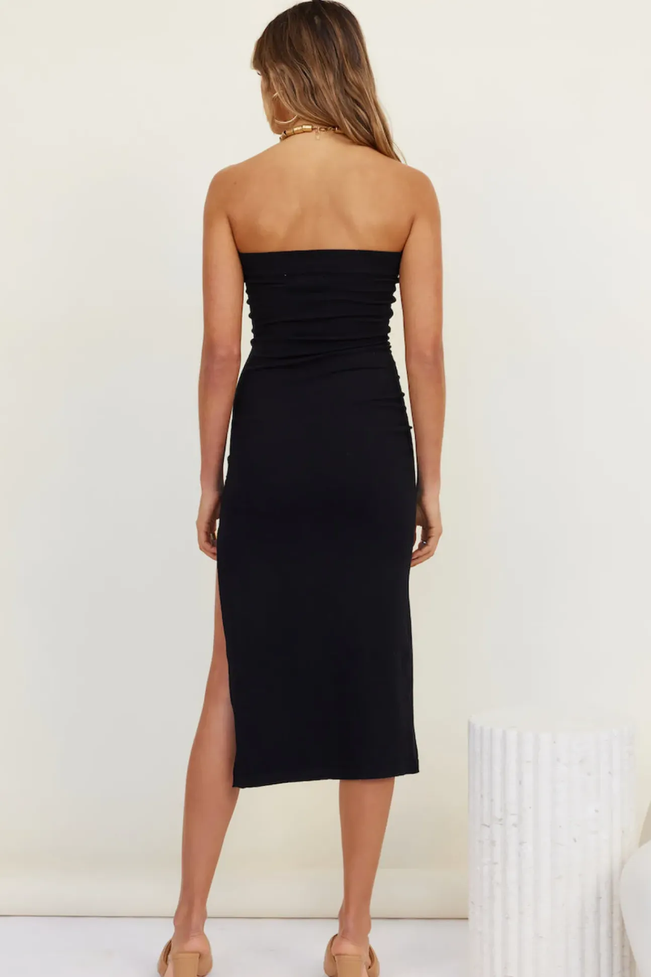 Morning Sun Maxi Dress Black