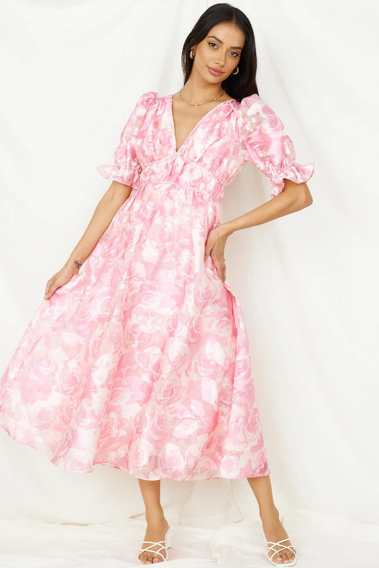 My Juliet Midi Dress Pink