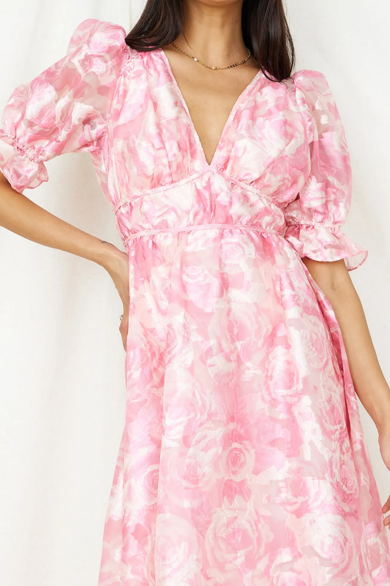 My Juliet Midi Dress Pink