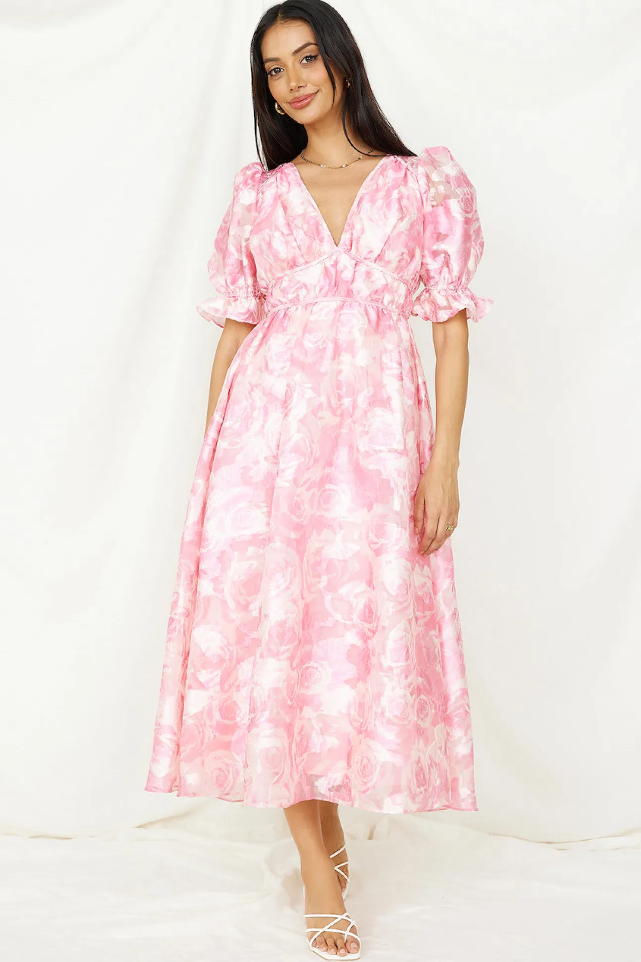My Juliet Midi Dress Pink