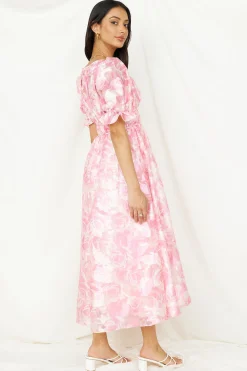 My Juliet Midi Dress Pink