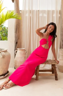 My Marigold Maxi Dress Pink
