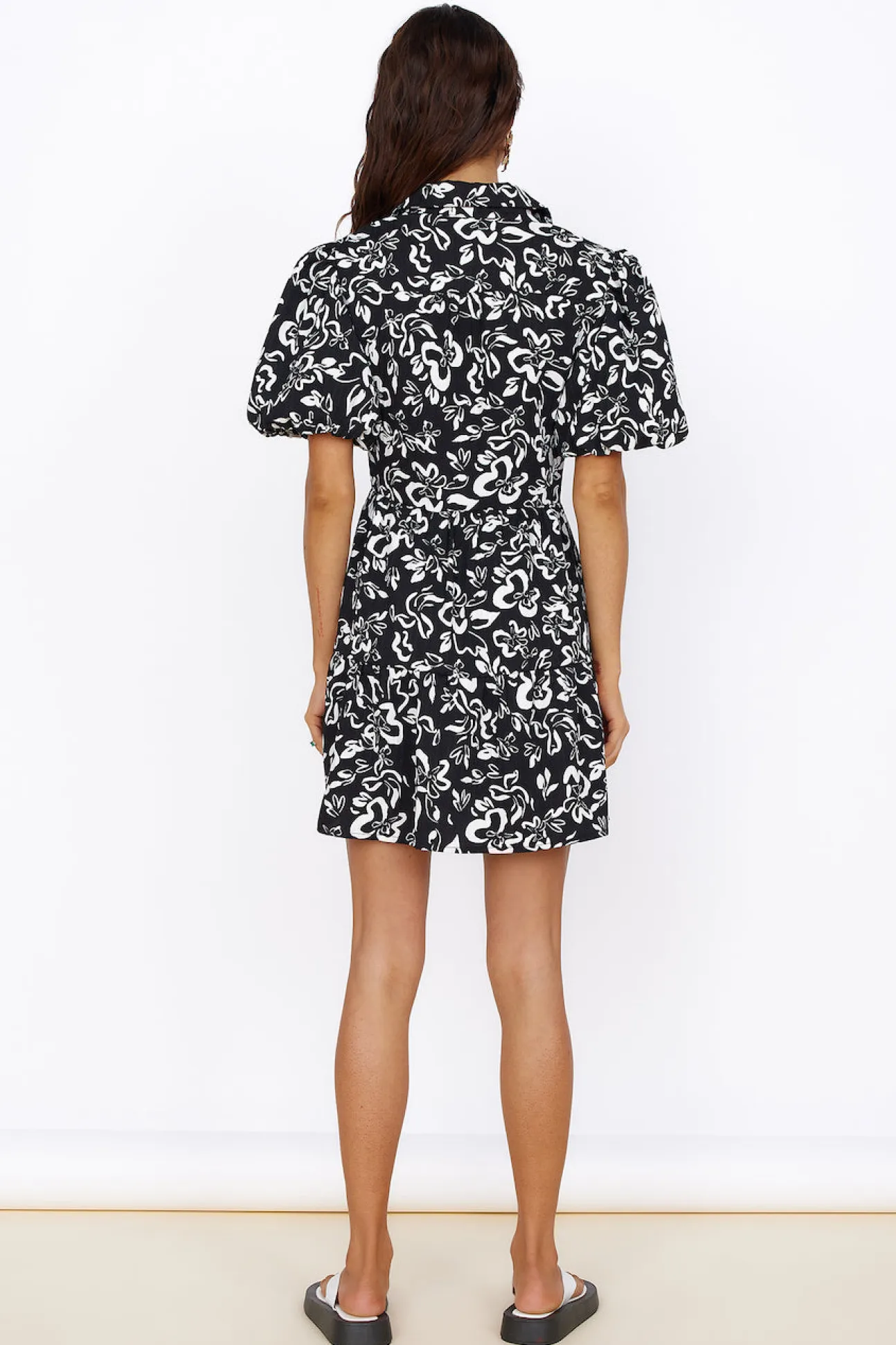 Mystic Sunrise Dress Black