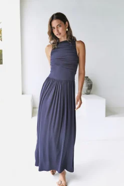 Nalla Maxi Dress Navy