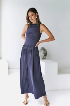 Nalla Maxi Dress Navy