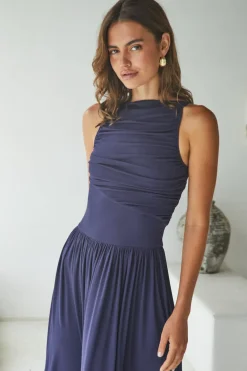 Nalla Maxi Dress Navy