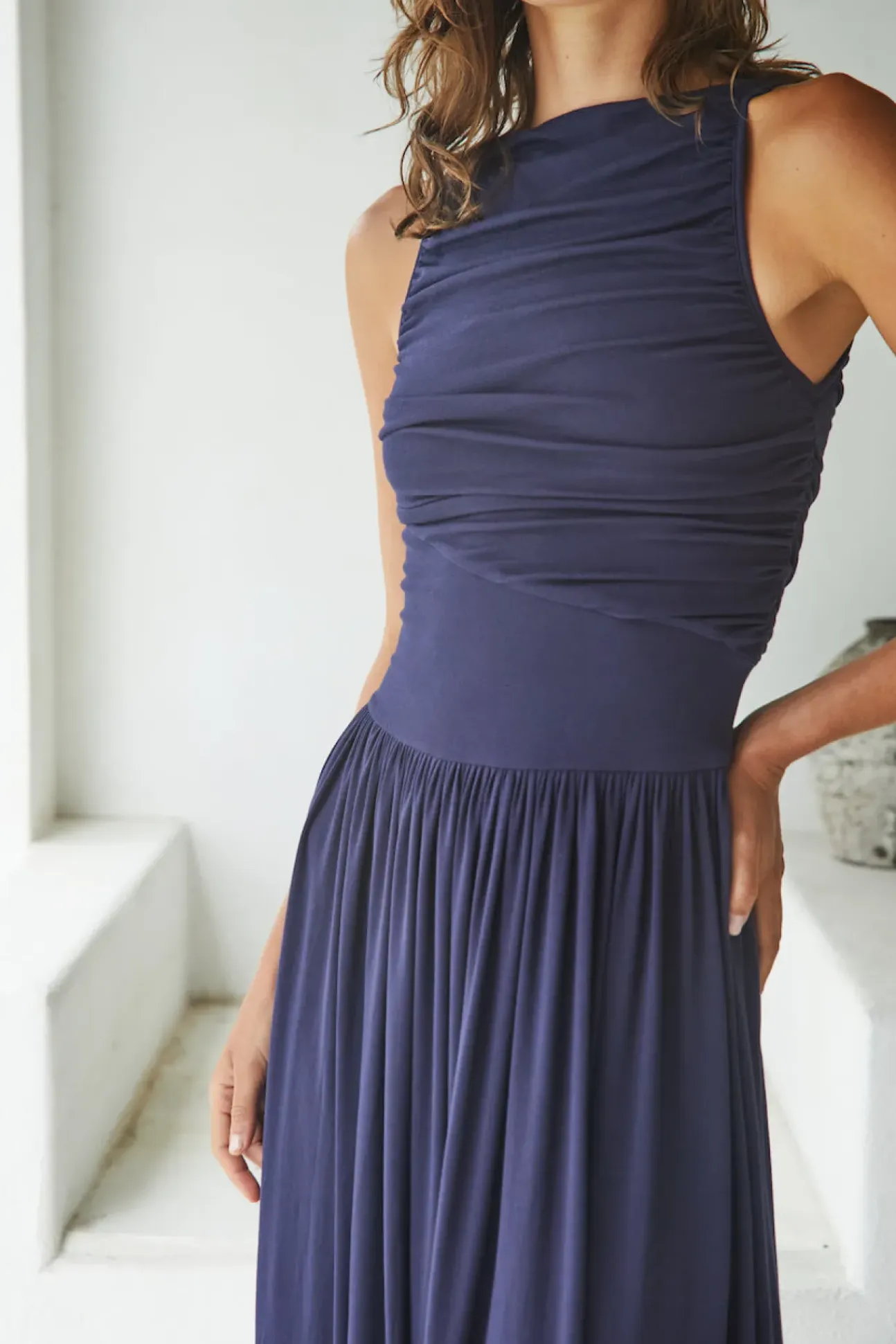 Nalla Maxi Dress Navy