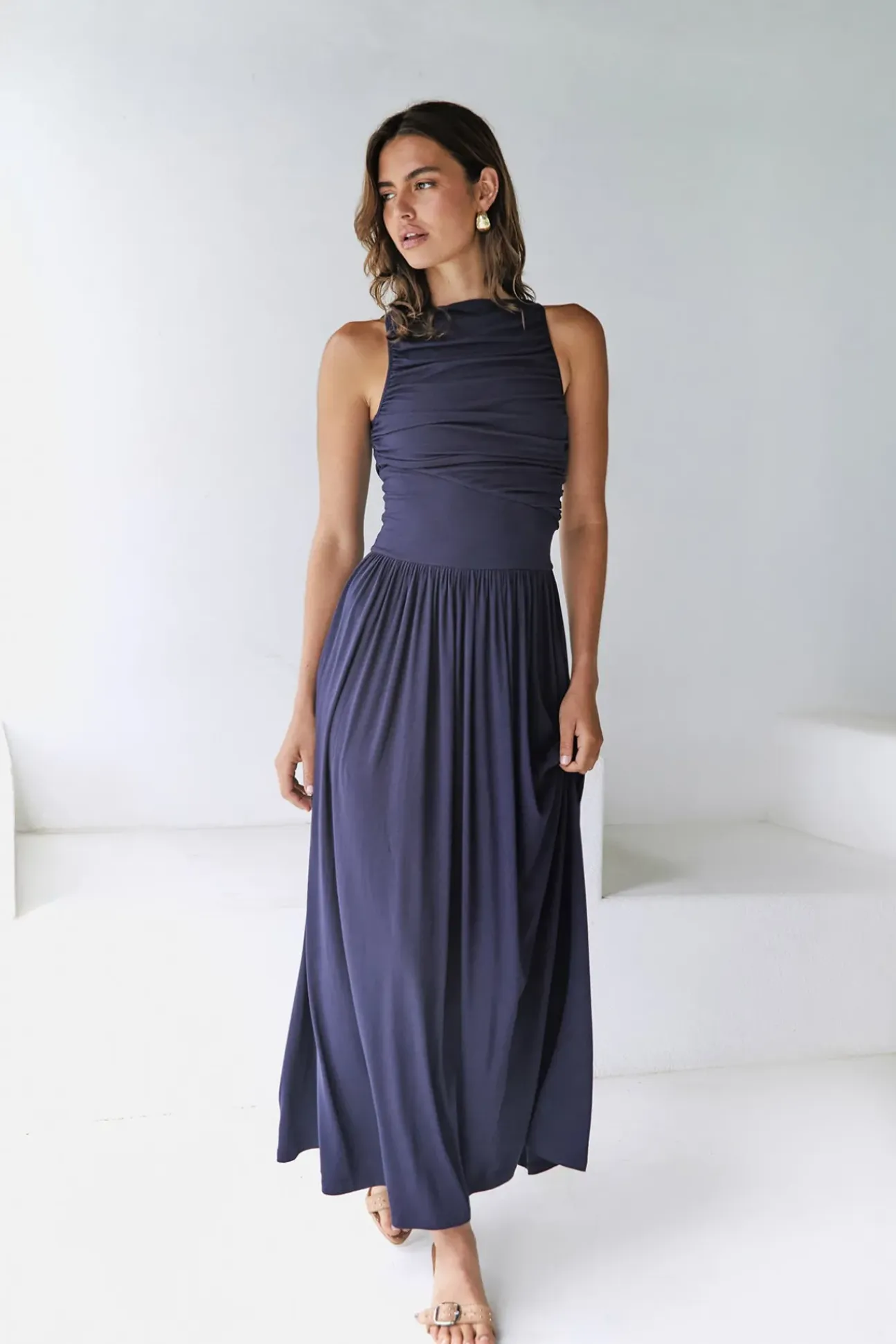 Nalla Maxi Dress Navy