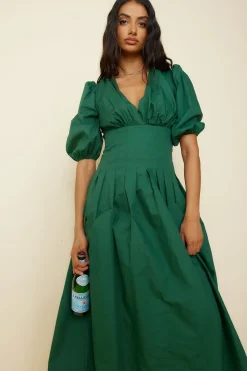 Nature's Escape Maxi Dress Green
