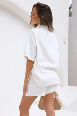 New Beginning Shorts White
