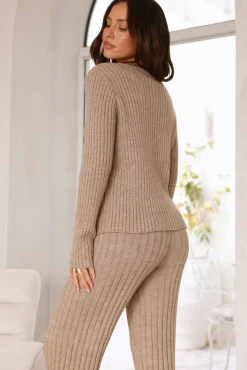 Nicola Knit Top Beige