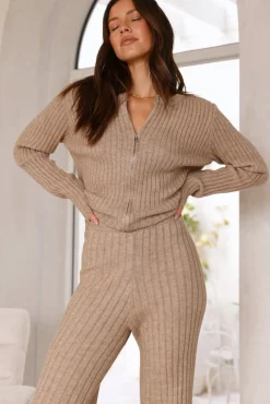 Nicola Knit Top Beige