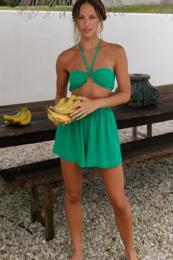 Nostalgia Calling Shorts Green