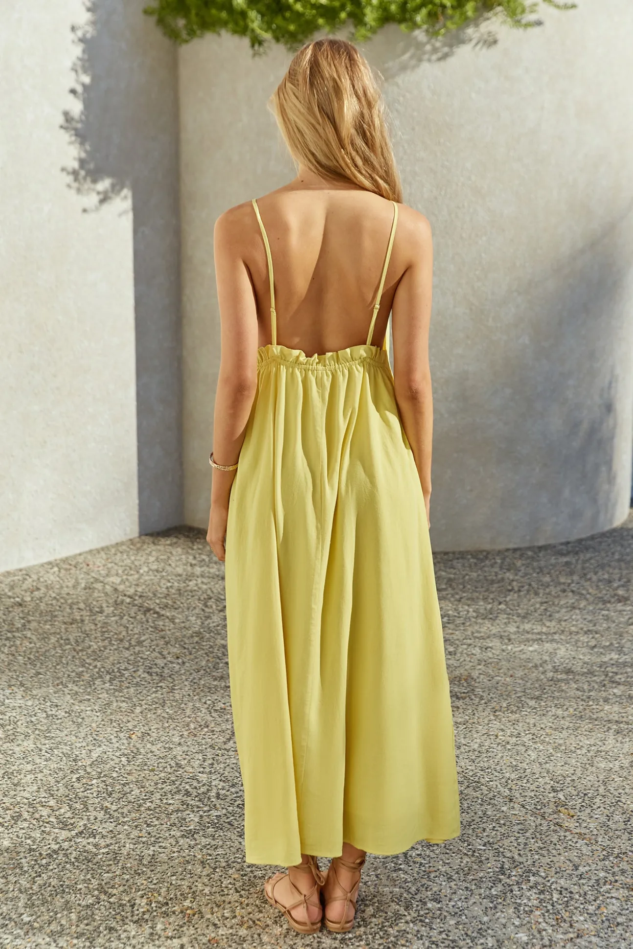 Not So Little Miss Maxi Dress Yellow