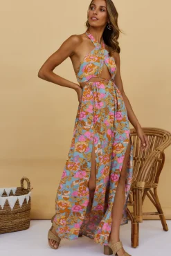 Oasis Pond Maxi Dress