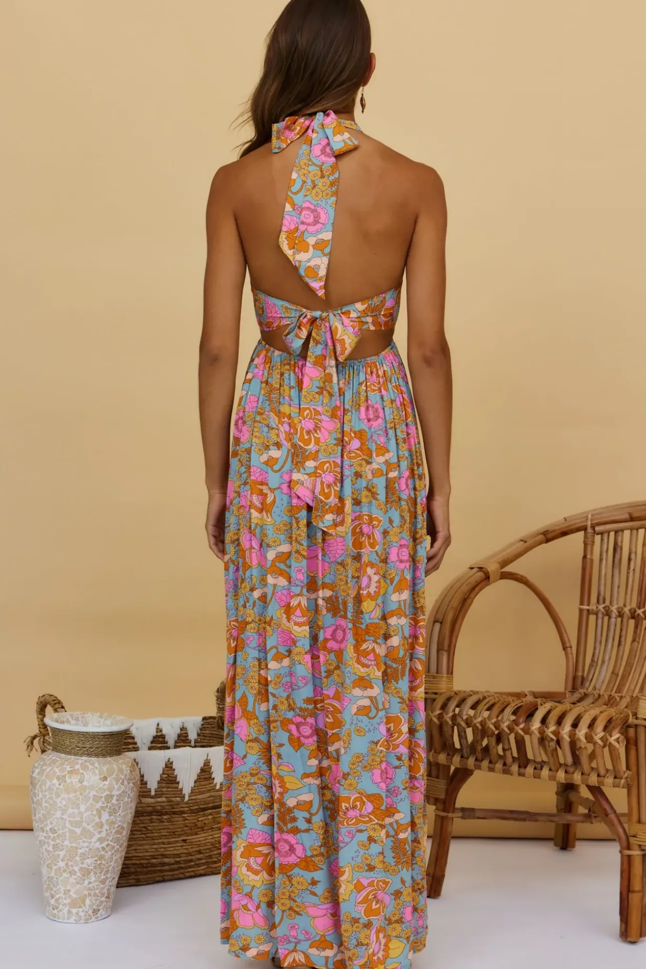 Oasis Pond Maxi Dress