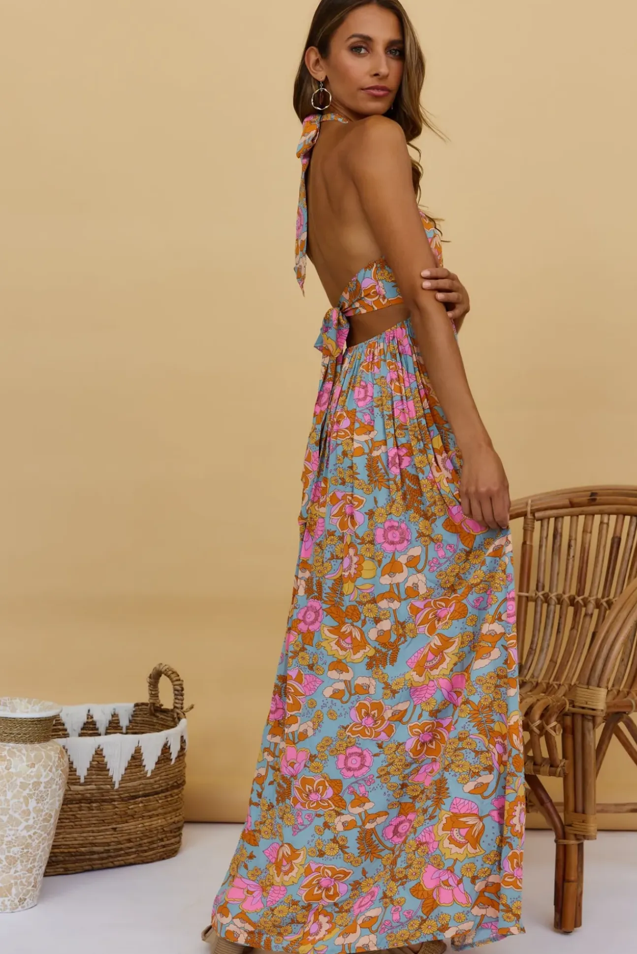 Oasis Pond Maxi Dress