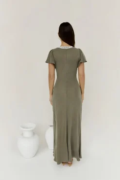 Oliviera Maxi Dress Green