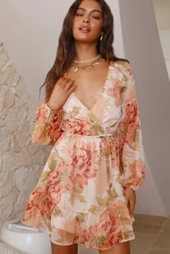 Once Upon A Dream Mini Dress Orange