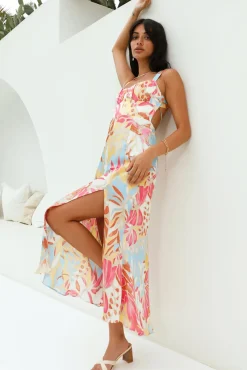 On The Rise Maxi Dress Multi