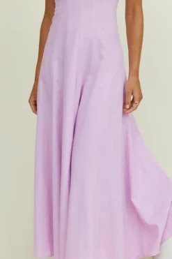Open Meadows Maxi Dress Lilac