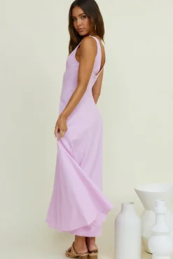 Open Meadows Maxi Dress Lilac