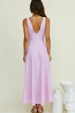 Open Meadows Maxi Dress Lilac