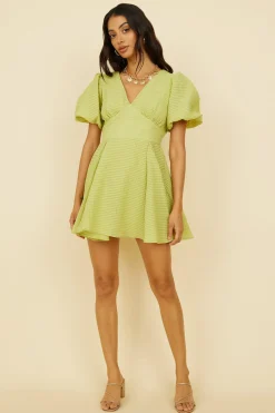 Pancakes For Two Dress Green