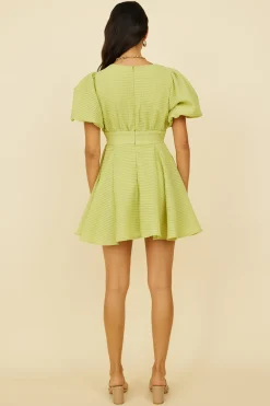 Pancakes For Two Dress Green