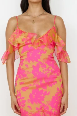 Party On Maxi Dress Pink