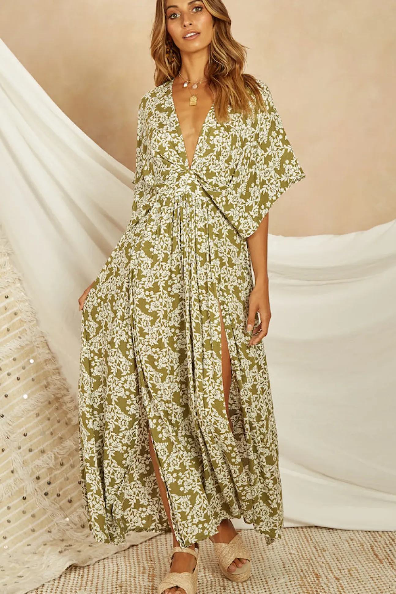Phoenix Maxi Dress Green