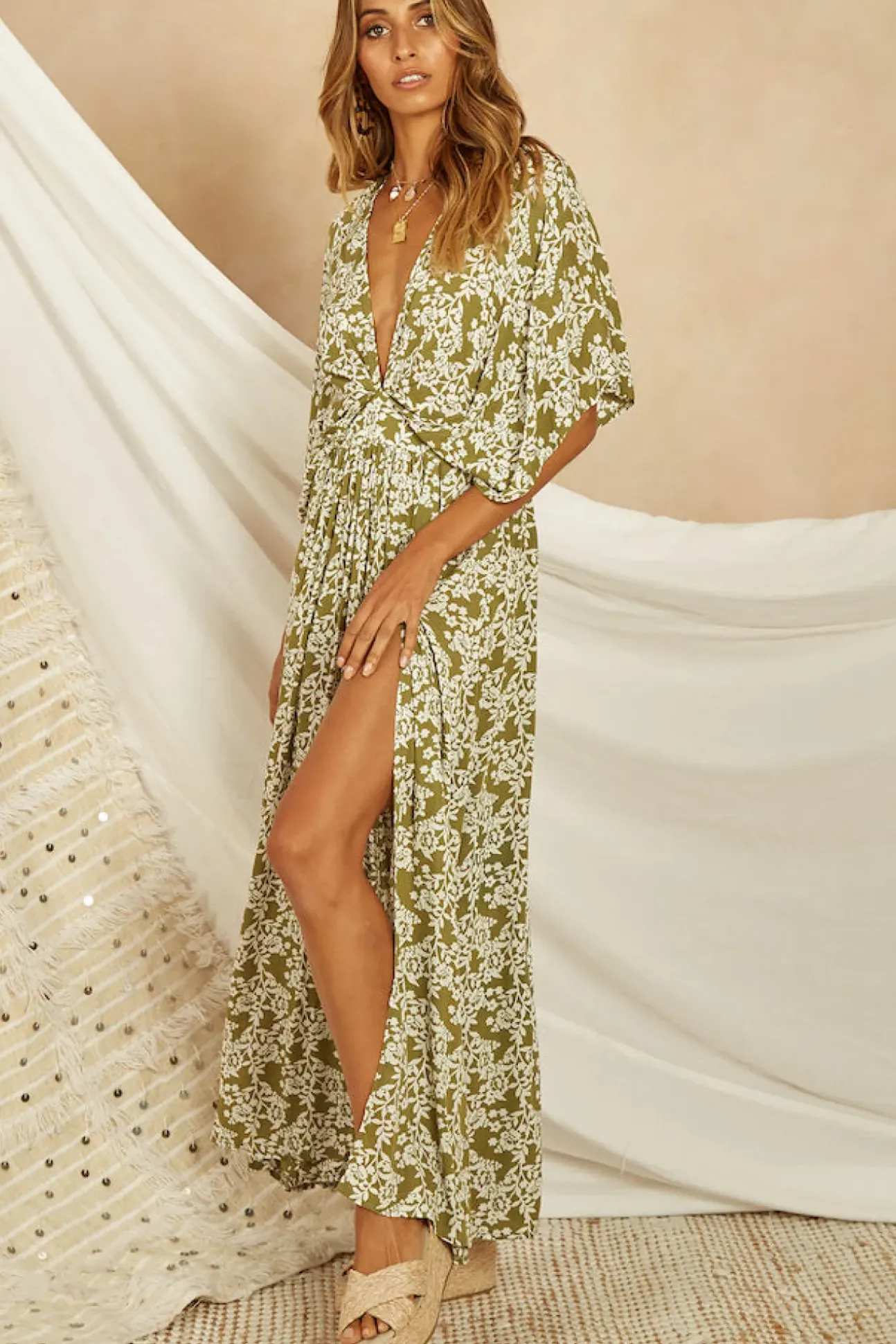 Phoenix Maxi Dress Green