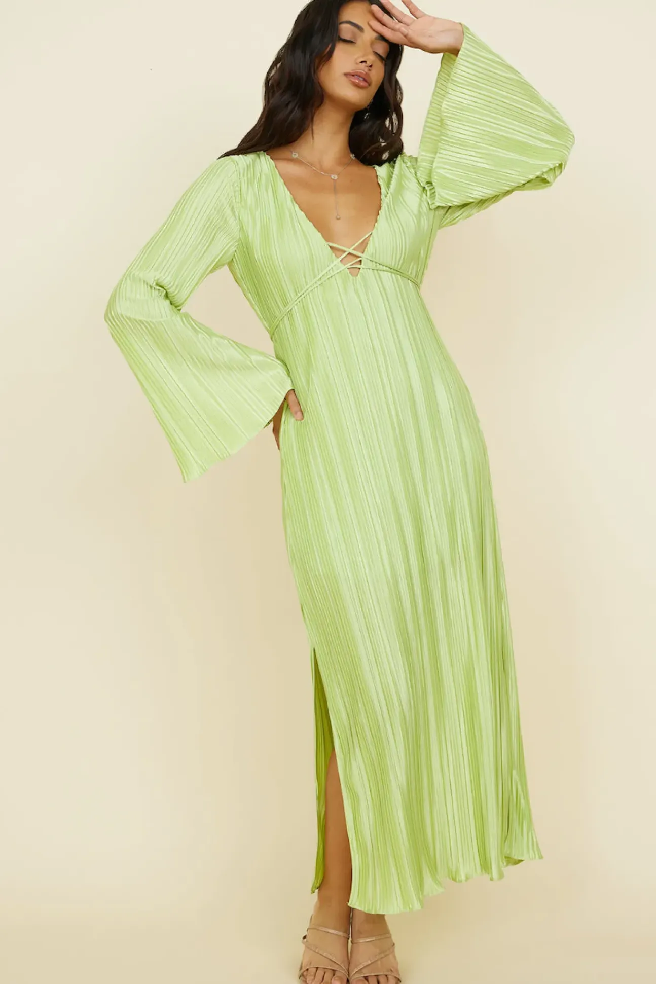 Polonius Maxi Dress Green