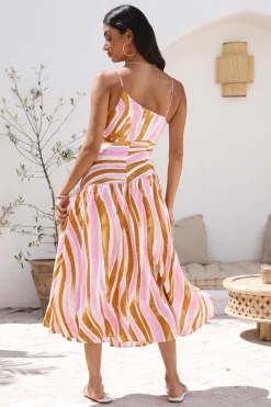 Poppy Seeds Maxi Dress Pink