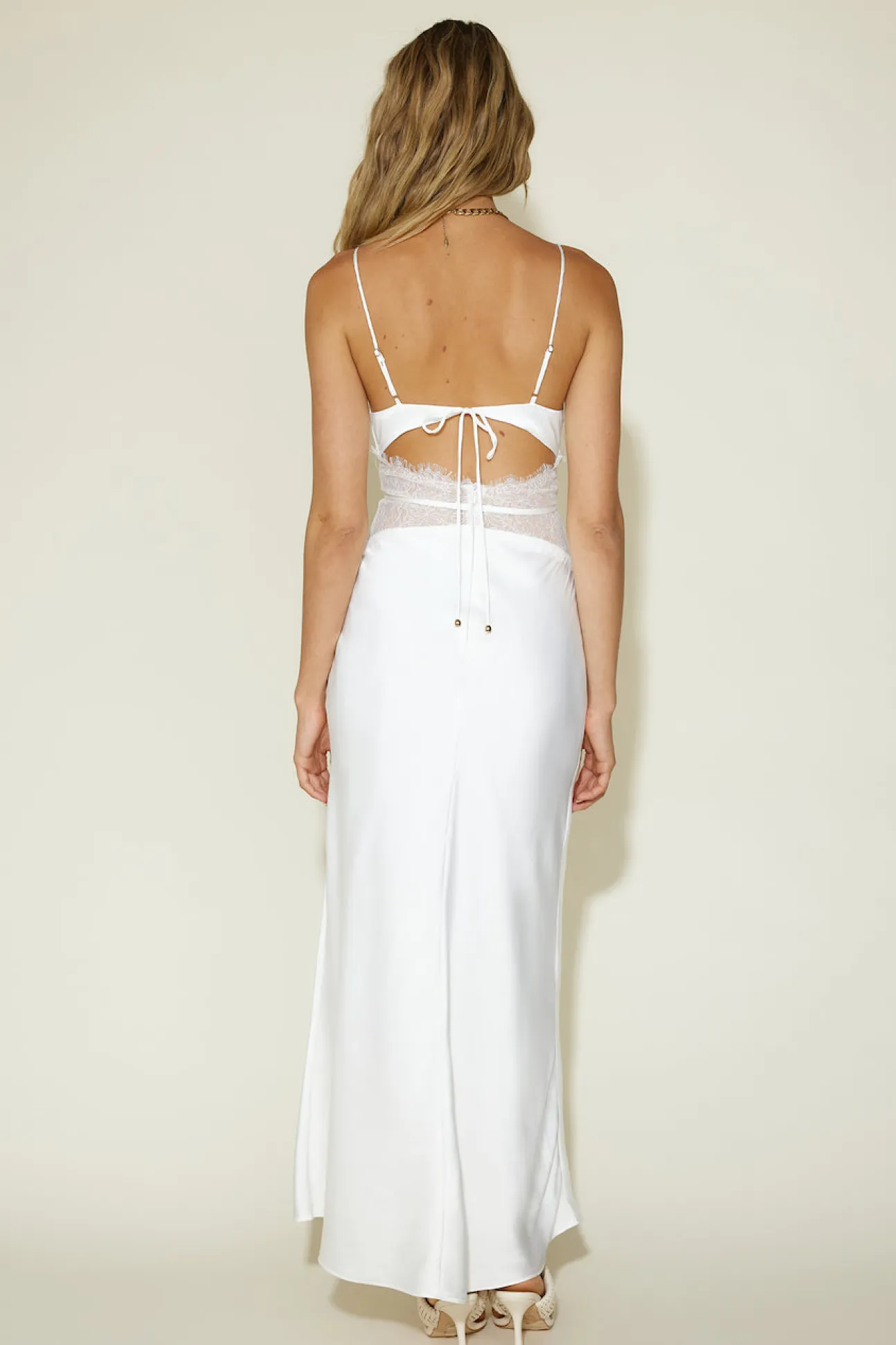 Priscilla Maxi Dress White