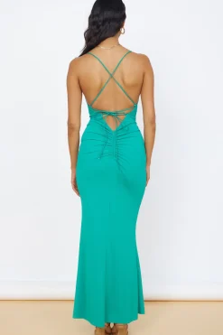 Pure Delight Maxi Dress Green