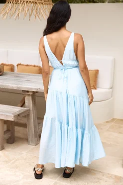 Pure Delights Maxi Dress Blue