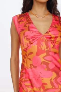 Radiant Skies Maxi Dress Orange