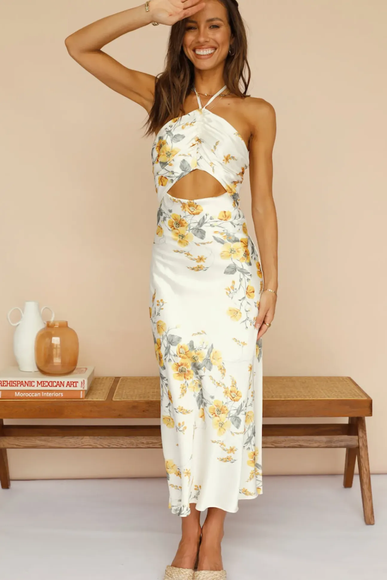 Radio Silence Maxi Dress