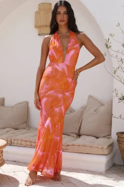 Ready For It Maxi Dress Orange