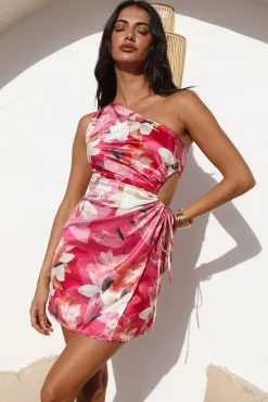 Redial The Phone Dress Pink