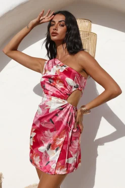 Redial The Phone Dress Pink