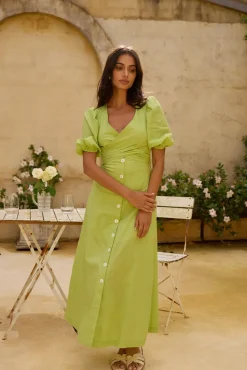 Remi Rounds Maxi Dress Green