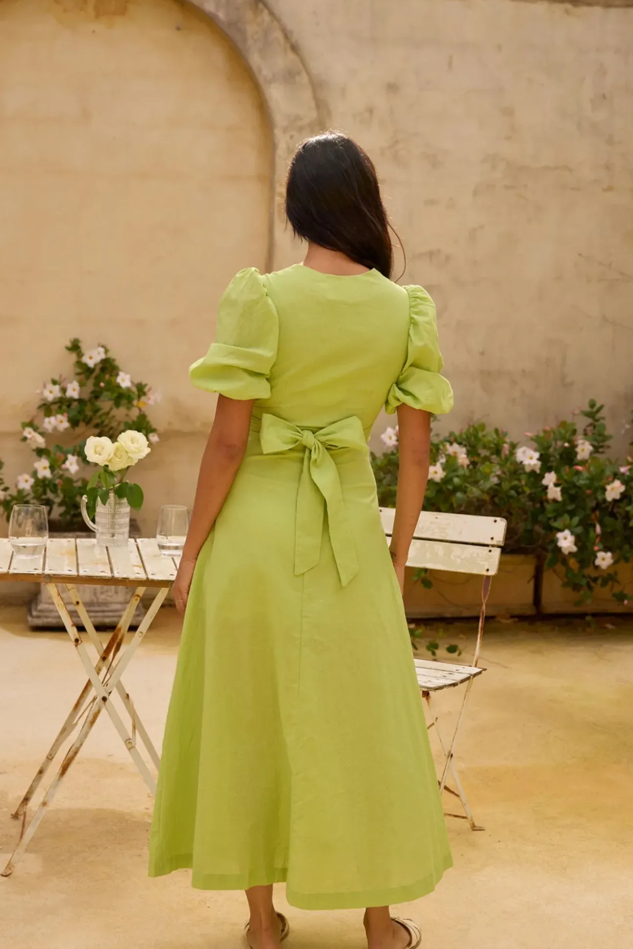 Remi Rounds Maxi Dress Green